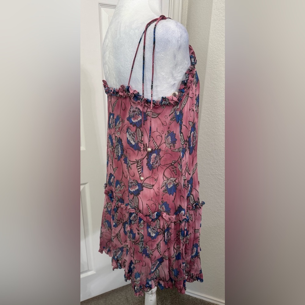 Cleobella Lotus Print Bella Mini Dress Size S - Picture 4 of 14